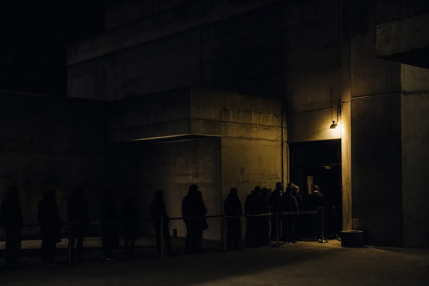 Industrielle Architektur des Berghain Gebäudes