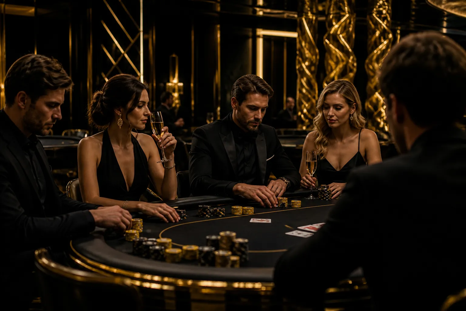 Exklusive Casino Lounges und High-Stakes-Nachtleben